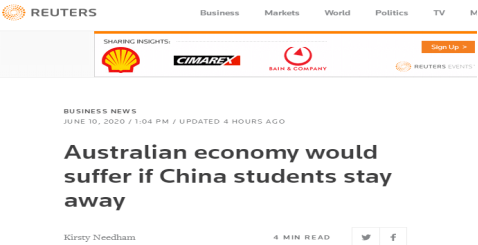 路透社报道截图
