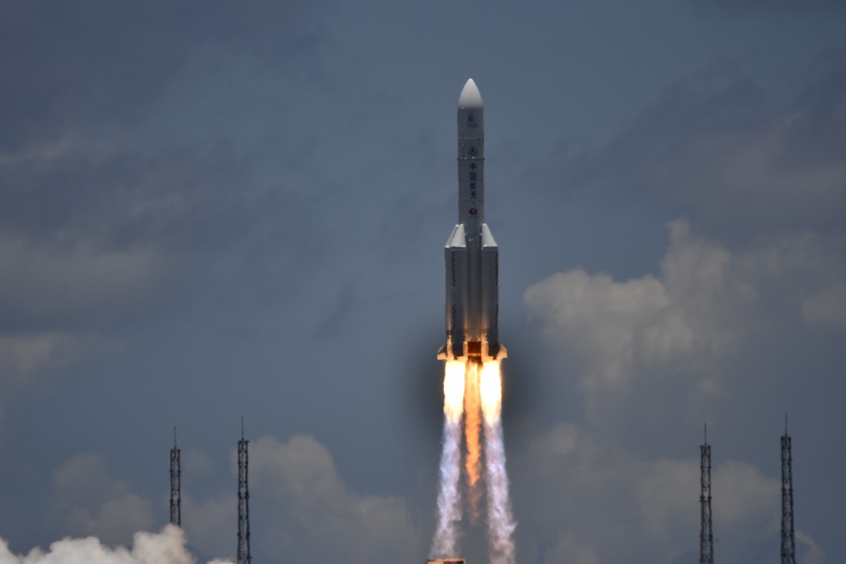 “天问一号”火星探测器发射成功