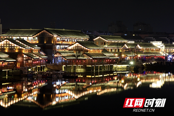 白马湖文化公园。所有照片来源：常德市人民政府新闻办公室。