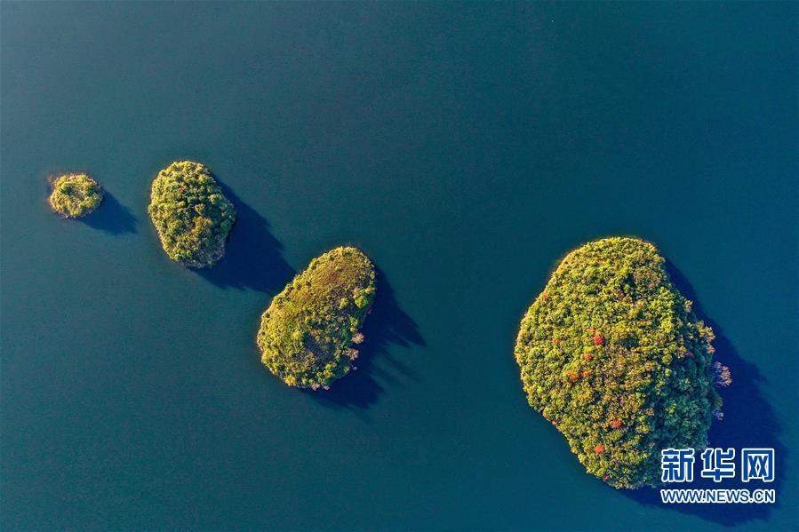 （美丽中国）（3）初冬阿哈湖景如画